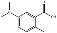 Benzoic acid, 5-(dimethylamino)-2-methyl- Structure