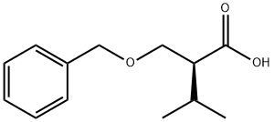 Butanoic acid, 3-methyl-2-[(phenylmethoxy)methyl]-, (2S)- 구조식 이미지