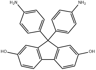 9H-Fluorene-2,7-diol, 9,9-bis(4-aminophenyl)- Structure