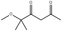 2,4-Hexanedione, 5-methoxy-5-methyl- Structure