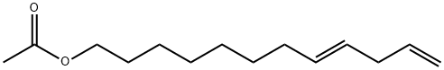 8,11-Dodecadien-1-ol, acetate, (E)- (9CI) Structure