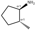 Cyclopentanamine, 2-methyl-, (1R,2R)-rel- Structure