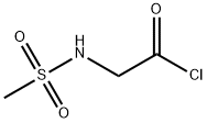 Acetyl chloride, [(methylsulfonyl)amino]- (9CI) Structure