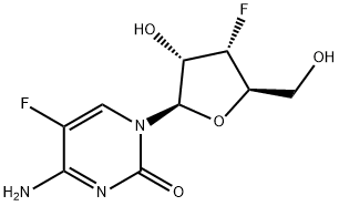 3'-Deoxy-3',5-difluorocytidine Structure