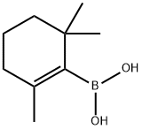 Boronic acid, B-(2,6,6-trimethyl-1-cyclohexen-1-yl)- Structure