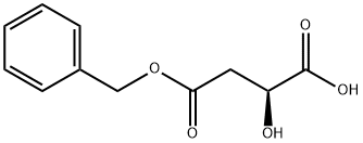 Butanedioic acid, 2-hydroxy-, 4-(phenylmethyl) ester, (2S)- Structure