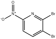 Pyridine, 2,3-dibromo-6-nitro- Structure