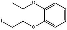 Benzene, 1-ethoxy-2-(2-iodoethoxy)- Structure