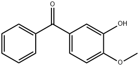 (3-Hydroxy-4-methoxyphenyl)phenylmethanone Structure