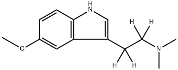 [2H4]-5-Methoxy-N,N-dimethyltryptamine Structure