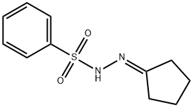 Benzenesulfonic acid, 2-cyclopentylidenehydrazide Structure