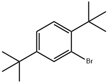 Benzene, 2-bromo-1,4-bis(1,1-dimethylethyl)- 구조식 이미지