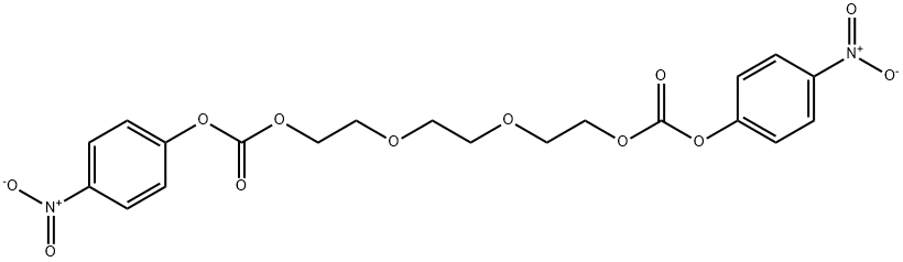 2,5,8,11-Tetraoxadodecanedioic acid, 1,12-bis(4-nitrophenyl) ester Structure