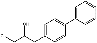 4-Biphenylethanol, α-(chloromethyl)- Structure