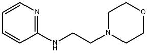 4-Morpholineethanamine, N-2-pyridinyl- Structure