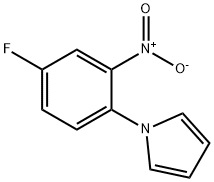 1H-Pyrrole, 1-(4-fluoro-2-nitrophenyl)- Structure