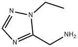 (1-ethyl-1H-1,2,4-triazol-5-yl)methanamine 구조식 이미지