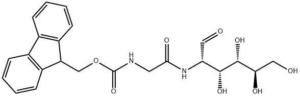 Fmoc-glycyl-D-mannosamine Structure