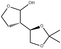 2-Furanol, 3-[(4R)-2,2-dimethyl-1,3-dioxolan-4-yl]tetrahydro-, (3S)- Structure