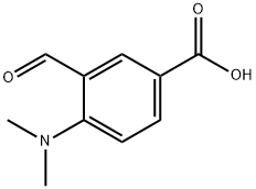 Benzoic acid, 4-(dimethylamino)-3-formyl- 구조식 이미지