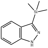1H-Indazole, 3-(trimethylsilyl)- 구조식 이미지