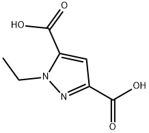 1-ethyl-1H-pyrazole-3,5-dicarboxylic acid Structure