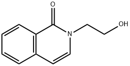 1(2H)-Isoquinolinone,2-(2-hydroxyethyl)-(9CI) 구조식 이미지