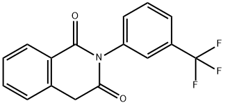 1,3(2H,4H)-Isoquinolinedione, 2-[3-(trifluoromethyl)phenyl]- Structure