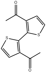 1,1'-([2,2'-bithiophene]-3,3'-diyl)diethanone Structure