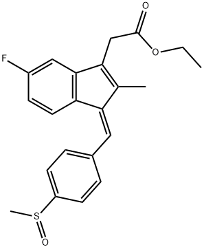 Sulindac Ethyl Ester Structure