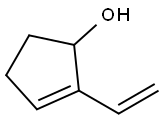 2-Cyclopenten-1-ol, 2-ethenyl- Structure