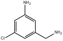 3-(aminomethyl)-5-chloroaniline Structure