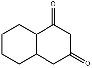 1,3(2H,4H)-Naphthalenedione, hexahydro- 구조식 이미지