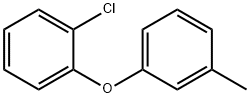 Benzene, 1-chloro-2-(3-methylphenoxy)- Structure