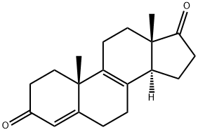 Androsta-4,8(9)-diene-3,17-dione 구조식 이미지