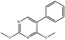 2,4-Dimethoxy-5-phenylpyrimidine Structure