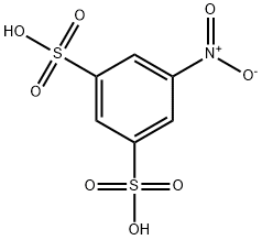 1,3-Benzenedisulfonic acid, 5-nitro- Structure