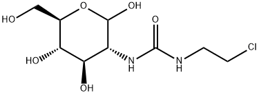 1-(2-CL-ETHYL)-3-(2,4,5-TRIHYDROXY-6-HYDROXYMETHYL-TETRAHYDRO-PYRAN-3-YL)-UREA Structure