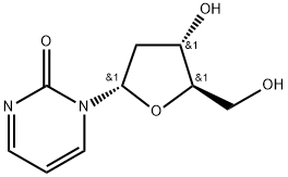 2(1H)-Pyrimidinone, 1-(2-deoxy-α-D-erythro-pentofuranosyl)- Structure