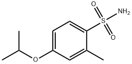 2-Methyl-4-(propan-2-yloxy)benzene-1-sulfonamide 구조식 이미지