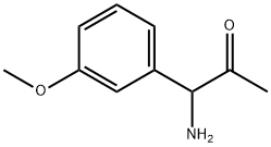 1-AMINO-1-(3-METHOXYPHENYL)ACETONE Structure