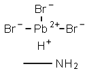 페로브스카이트CH3NH3PbBr3분말 구조식 이미지