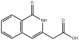 3-Isoquinolineacetic acid, 1,2-dihydro-1-oxo- Structure