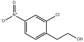 Benzeneethanol, 2-chloro-4-nitro- Structure