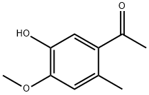1-(5-Hydroxy-4-methoxy-2-methylphenyl)ethanone Structure