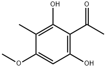 1-(2,6-Dihydroxy-4-methoxy-3-methylphenyl)ethanone 구조식 이미지