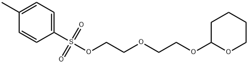 Ethanol, 2-[2-[(tetrahydro-2H-pyran-2-yl)oxy]ethoxy]-, 1-(4-methylbenzenesulfonate) Structure