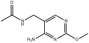 Acetamide, N-[(4-amino-2-methoxy-5-pyrimidinyl)methyl]- Structure