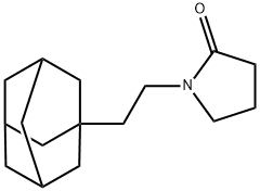 1-[2-(1-adamantyl)ethyl]pyrrolidin-2-one Structure