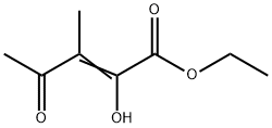 2-Pentenoic acid, 2-hydroxy-3-methyl-4-oxo-, ethyl ester 구조식 이미지